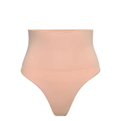 Lindex Girdle Shaping Thong High Sea Beige