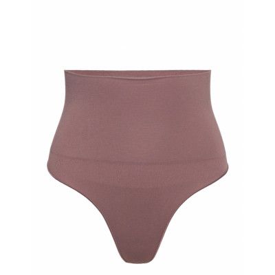 Lindex Girdle Shaping Thong High Sea Brun
