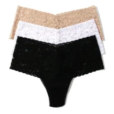 Hanky Panky 3-pack Retro Lace Thong