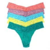 Hanky Panky 5-pack Signature Lace Original Rise Thongs
