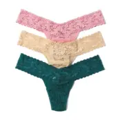 Hanky Panky 6-pack Low Rise Lace Thong D1