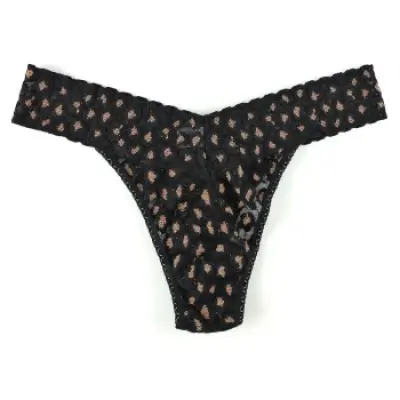 Hanky Panky 2-pack Cross Dyed Leopard Original Rise Thong