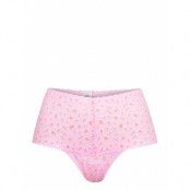 Hanky Panky Cross-Dyed Leopard, Retro Thong Stringtrosa Underkläder Rosa Hanky Panky