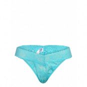 Hanky Panky Daily Lace, Original Rise Thong Stringtrosa Underkläder Blå Hanky Panky