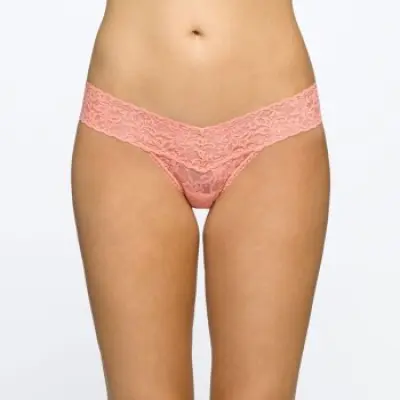 Hanky Panky Low Rise Thong Duchess Coral * Fri Frakt * * Kampanj *