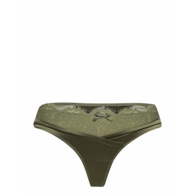 Hannako String R Stringtrosa Underkläder Grön Hunkemöller
