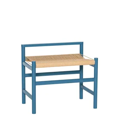 Hübsch Heritage Bench Blå