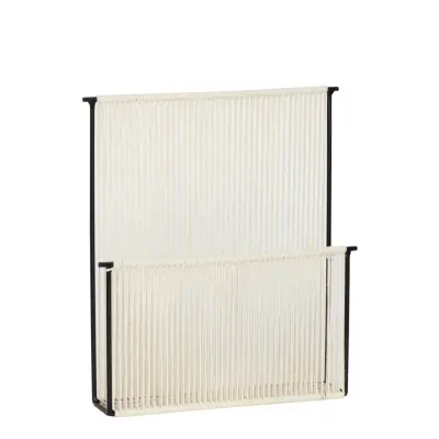 Hübsch String Magasinholder Væg - Multi/patterned - ONE SIZE