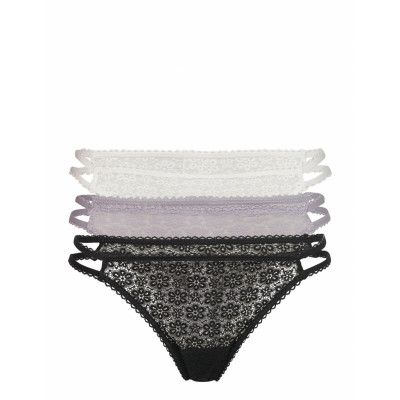 Hco. Girls Undies Stringtrosa Underkläder Svart Gilly Hicks
