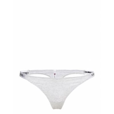 High Leg Thong Stringtrosa Underkläder Grey Tommy Hilfiger