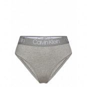 High Waist Thong Stringtrosa Underkläder Grey Calvin Klein