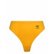 Highwaist-String Sport Panties Thong Yellow Adidas Originals Underwear