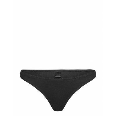 Holly Thong Stringtrosa Underkläder Black OW Collection