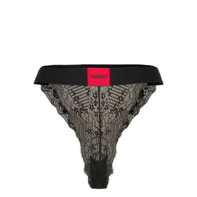 HUGO Brief Lace Svart