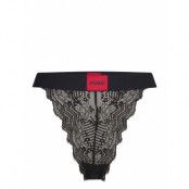 HUGO Brief Rl Lace Svart