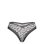 HUGO Thong Fun Lace Svart