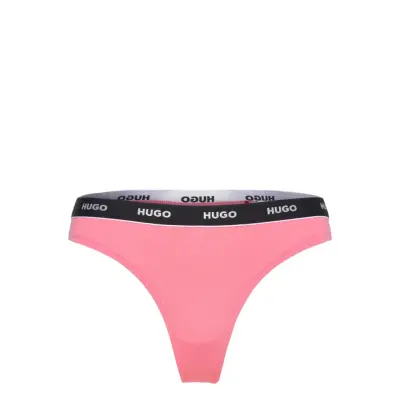 HUGO Thong Stripe Pyp Rosa
