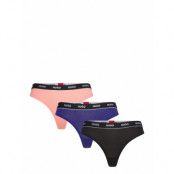 HUGO Triplet Thong Stripe Svart