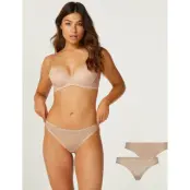 Hunkemöller 2-Pack Angie String - Pink - XL