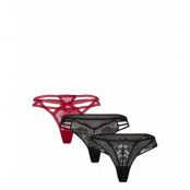 Hunkemöller 3/Pack String Svart