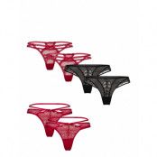 Hunkemöller 6-Pack Thongs Röd