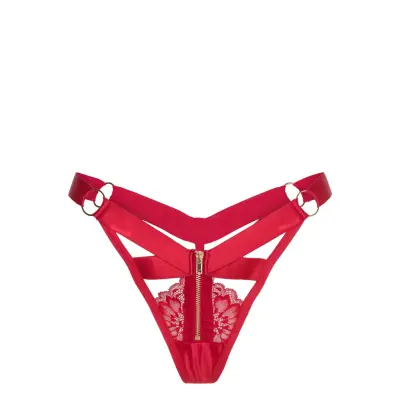 Hunkemöller Clementine Hl String Tr Röd