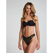 Hunkemöller Ea Lace String R - Burgundy - XL