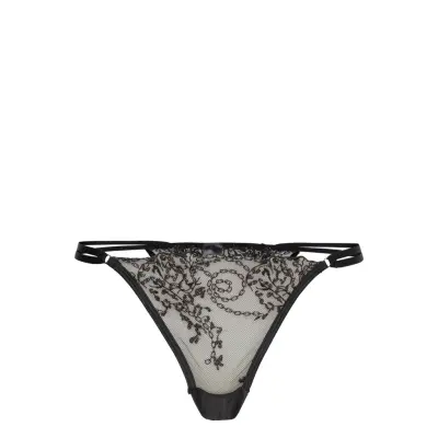Hunkemöller Felicia High Leg Tanga String Svart