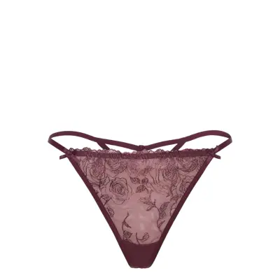 Hunkemöller Hollie Hl String Tr - Burgundy - XS