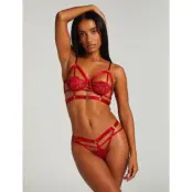 Hunkemöller Jacky String T - Red - M