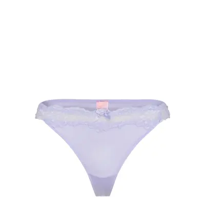 Hunkemöller Lace & Shine String R - Purple - S