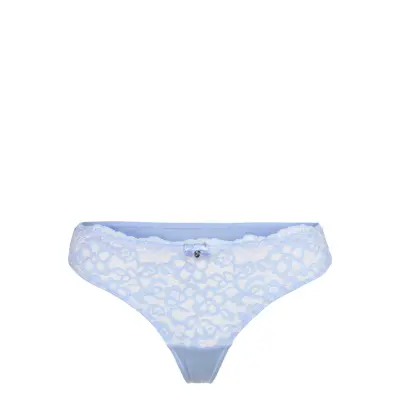 Hunkemöller Marine String R Blå