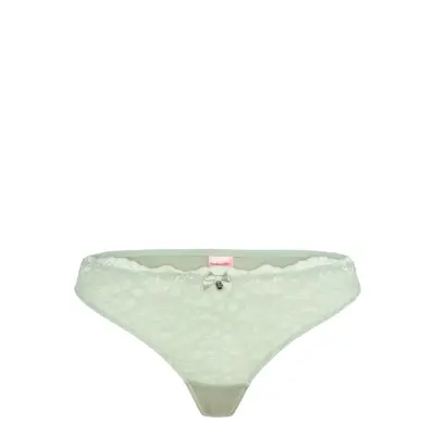 Hunkemöller Marine Thong Grön