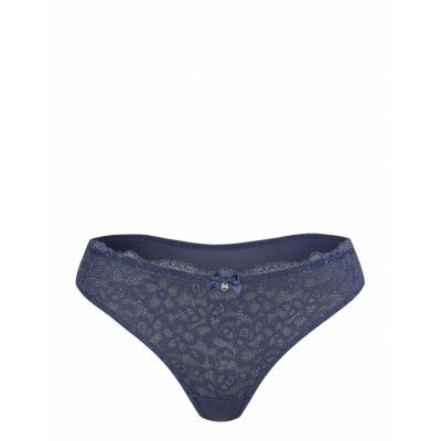 Hunkemöller Marine String R Marinblå