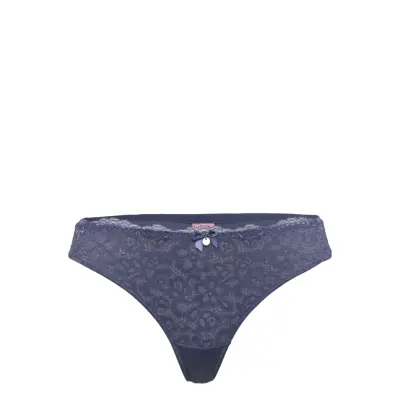 Hunkemöller Marine String R Marinblå