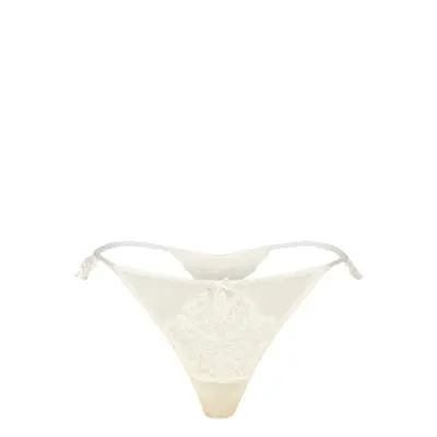 Hunkemöller Posie Hl String T - Cream - XL
