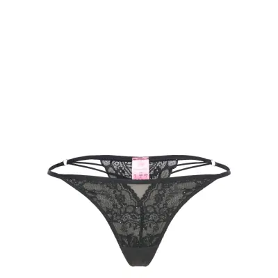 Hunkemöller Sabrina Hl String Tr - Black - XL