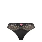 Hunkemöller Teddy String R - Black - L