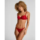 Hunkemöller Whitney Hl String Tr - Red - XS