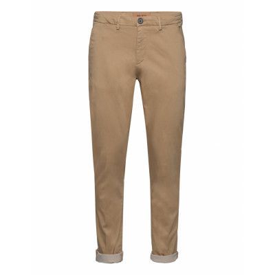 Mmghunt Soft String Pant *Villkorat Erbjudande Chinos Byxor Beige Mos Mosh Gallery