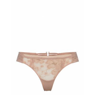 Impulse Tanga *Villkorat Erbjudande Stringtrosa Underkläder Creme Chantelle X