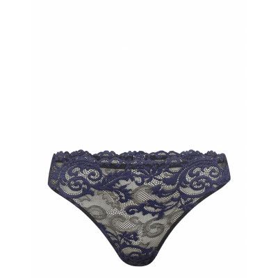 Instant Icon *Villkorat Erbjudande Stringtrosa Underkläder Blå Wacoal