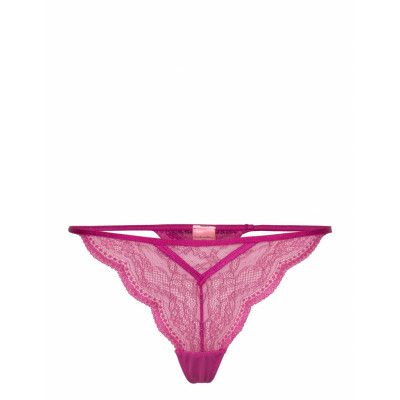Isabelle Hl Sparkle String Tr Stringtrosa Underkläder Rosa Hunkemöller