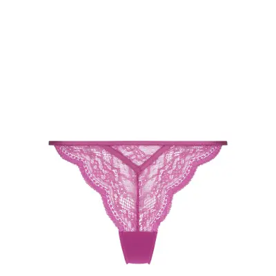 Isabelle String Tr Stringtrosa Underkläder Rosa Hunkemöller