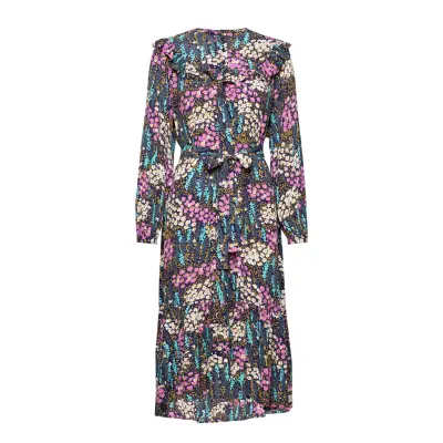 Isha Knälång Klänning Multi/mönstrad Stella Nova