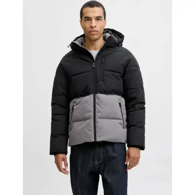 Jack & Jones Jjeowen Puffer Sn - Black - M