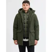 Jack & Jones Jjfinn Softshell Parka - Green - S