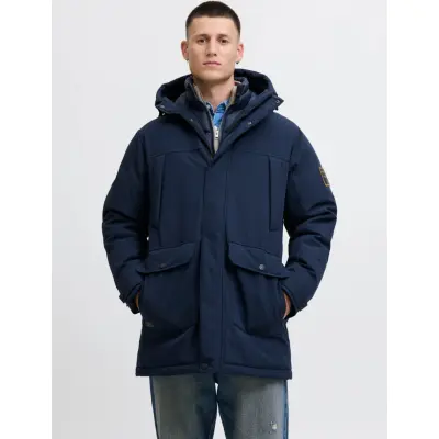 Jack & Jones Jjfinn Softshell Parka - Navy - XXL