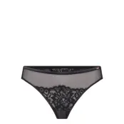 Jacqueline Hl String R Stringtrosa Underkläder Svart Hunkemöller