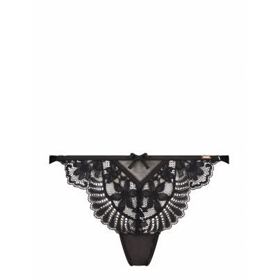 Jamie String R Stringtrosa Underkläder Svart Hunkemöller